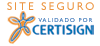 Um site validado pela Certisign indica que nossa empresa concluiu satisfatoriamente todos os procedimentos para determinar que o domnio validado  de propriedade ou se encontra registrado por uma empresa ou organizao autorizada a negociar por ela ou exercer qualquer atividade lcita em seu nome.